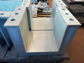 设计 生产一体大型钢结构件可用钢制安装固定板